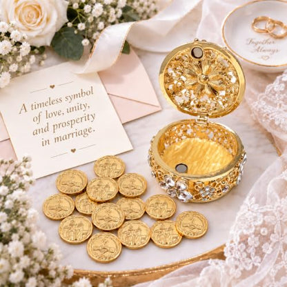 Wedding Unity Coins - Arras de Boda, Gold
