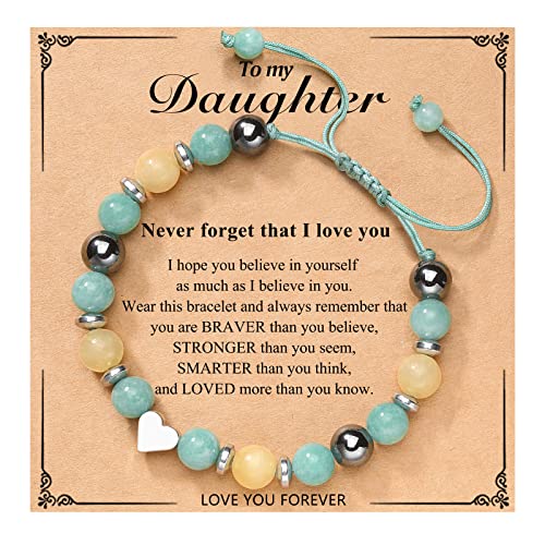 UPROMI To My Daughter/Granddaughter/Niece Bracelet Gifts for Girls - style: Daughter