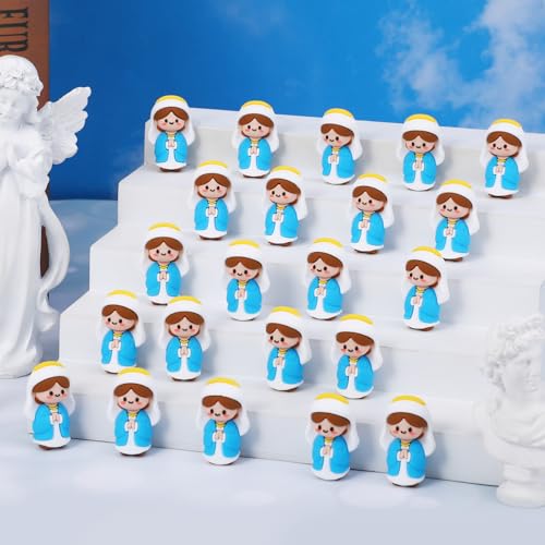 20 Pcs Little Virgin Mary Figurines Mini Virgin Mary Figures