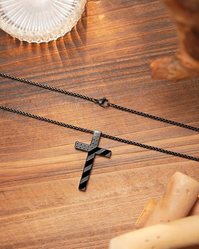 Tarsus Faith Cross Necklace for Boys Son Brother Christian Jewelry Gifts - style: Brother