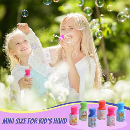 36 Pack Prefilled Easter Eggs with Toys Mini Bubble Wands Inside, Kids Easter Basket Stuffers with Bubble Blowing Toys Gifts for Kids Boys Girls Party Favors Egg Hunt Supplies