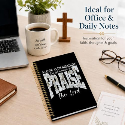 Bible Journal Notebook, Christian Gifts for Women - color: Inspirational Christian Notebook