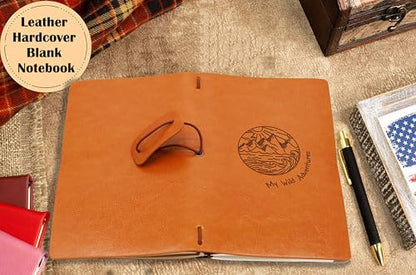 ZVMIS Vacations Memory Journal-My Wild Adventures-Travel Memory Record-Best Friends Travel Enthusiast Camper Birthday Retirement Christmas Graduation Gift-Refillable Travel Photo Diary Journal - style: Style51-my wild adventures