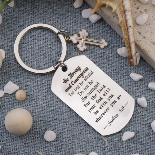 Christian Keychains Cross Keychain Bible Accessories Gifts Christian Gifts Religious Gifts - color: Bible Gifts