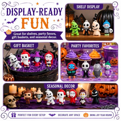 Nightmare Figures, Halloween and Christmas Decorations Doll - color: Black Nightmare