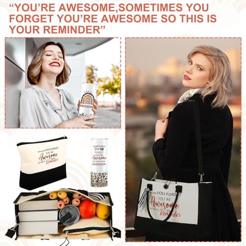 Silkfly 3 Pcs Grandma Tumbler Tote Bag Set, You're Awesome - style: You're Awesome