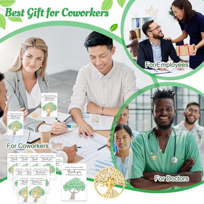 Employee Appreciation Gifts Team Pins for Coworker - style: Tree
