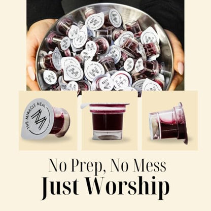 Miracle Meal Prefilled Communion Plus Gluten Free Cups & Wafer Set