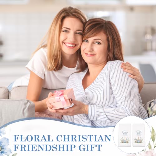 2-Piece Christian Gifts for Women, Friendship Gifts for Women, Towel Set