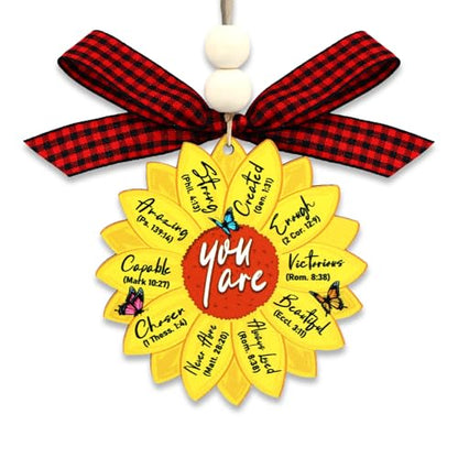 D4DREAM Christian Christmas Ornament Wooden Religious Ornament - color: A04