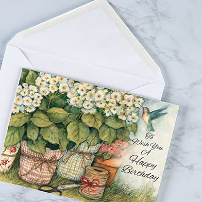 Current Susan Winget Country Assorted Cards with Envelopes All Occasion - 20 Pack, Large 5" x 7" Cards with Sentiments, Variety of Get Well, Sympathy, Birthday, Anniversary & Thinking of You - color: Country