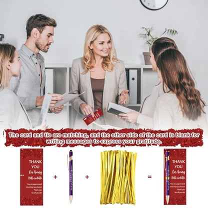 Resurhang 60 Set Employee Appreciation Pen Gift Bulk
