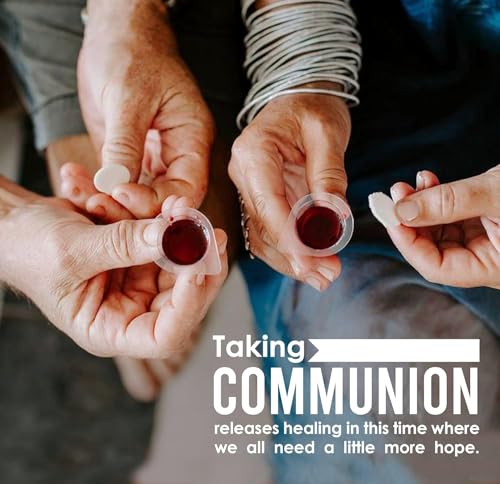 PACK IT HUB The Miracle Meal Pre-filled Communion Cups and Wafer Set - Box of 100 - Made with Concord Grape Juice & Wafer-Made in the USA - size: 100