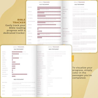Clever Fox Bible Study Journal, Guide, Supplies for Women A5 Amber Yellow - color: Amber Yellow, size: A5 (5.8'' x 8.3'')
