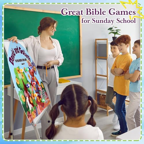 Soulchen David and Goliath Dart Board Game for Kids Religious Activities