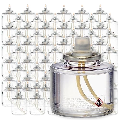 Hollowick 30 Hour Disposable Liquid Candle (48/case) (HD30) - NOT for Home Consumer USE - color: 30 Hour Burn Time