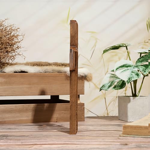 BGCarvedGrace Handcrafted Wooden Christian Cross Wall Decor - size: 14"L x 11"W