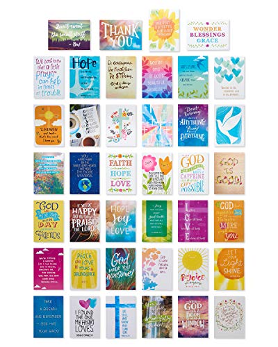 American Greetings Religious Lunch Box Notes for Kids, Faith and Joy (40-Count) - color: Faith And Joy