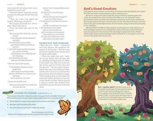 NLT GO Bible for Kids (LeatherLike, Teal Ocean): A Life-Changing Bible for Kids