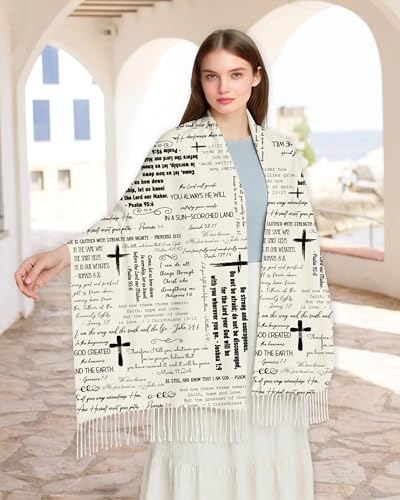 Bozidol Prayer Shawls and Wraps for Women - color: Beige