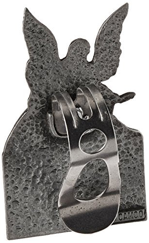 Cathedral Art Silver Guardian Angel Sun Visor Clip - Car and Automotive Accessories, Religious Gifts for Christians or Catholics, Charms for Travel Protection