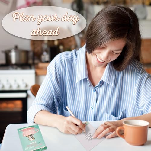 Christian Art Gifts Small Scripture Notepad for Women: Cup Overflows - color: Teal/Puppy