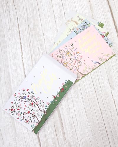 WORLD TRAVELER Scripture & Prayer Cards, 36 Prayer Cards, Gift Boxed 4x6 - color: Lavender Flowers