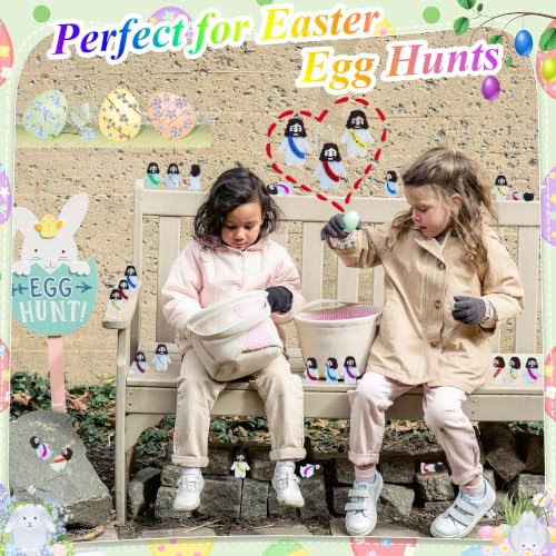 400 Pack Little Jesus Figures Easter Mini Rubber Toys to Hide and Seek, Pocket Jesus Love You Miniatures Religious Party Favors Baptism Gifts Sunday School Easter Egg Stuffers (400) - color: 10-color *400