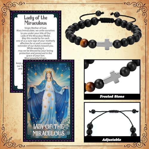 Huquary 30 Pcs Religious Catholic Holy Gifts Set, Christian Gifts