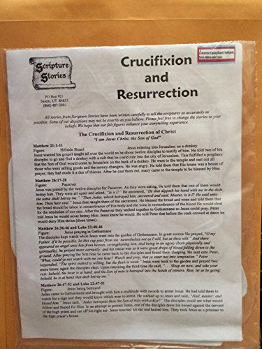 Crucifixion and Resurrection of Jesus Felt Figures Flannel Board Bible Stories PRECUT