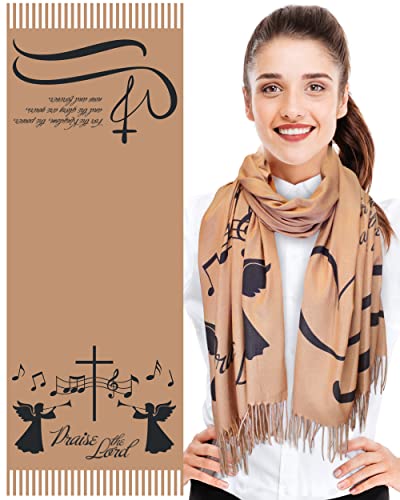 CBC Crown Large Women's Christian Religious Theme Bible Verse - color: Praise - Camel