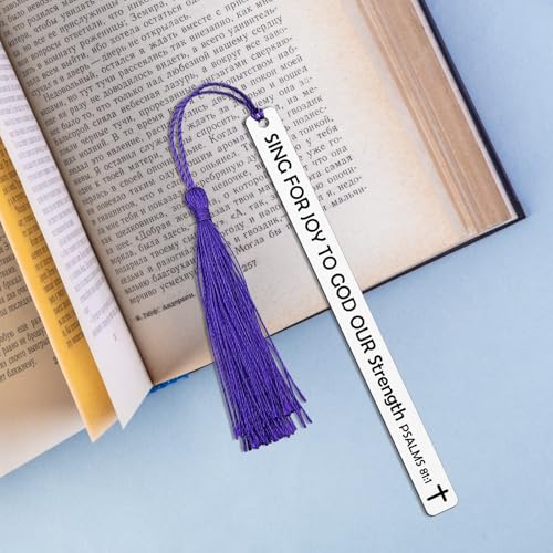 Christian Scripture Bookmarks for Women Inspirational Bible Verses Book Marks Religious Bookmarks Gifts for Book Lovers - color: Religious Bookmark 09