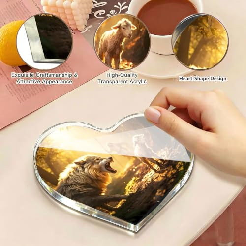 Religious Gift for Women Christian Jesus and Lamb Baptism Plaque Gifts - color: Jesus Gift C