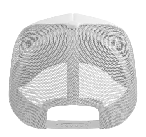 Christian Religious But God Strong Women Men of Faith Gifts Trucker Hat with Adjustable Mesh Back - color: White