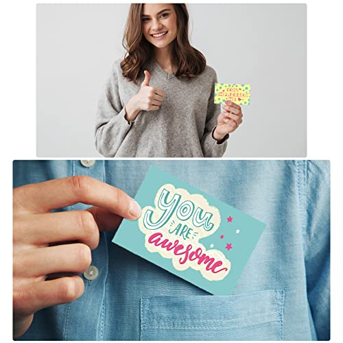 Outus 120 Pcs Motivational Encouragement Inspirational Card Boho Rainbow - style: Fresh Style