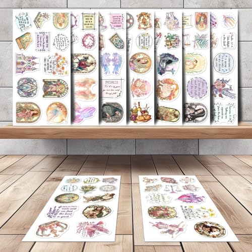 108 PCS Jesus Christian Bible Stickers, Waterproof Vinyl Religious Faith Stickers, Inspirational Scripture Decals for Laptops, Water Bottles, Journals, Notebooks, Ideal Christian - color: Jesus Christian Bible