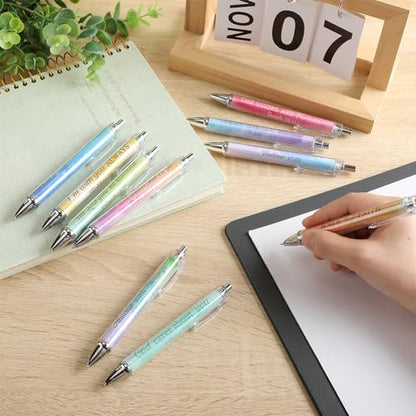 Tinlade 10 Pcs Christian Bible Verse Ballpoint Ink Pens,Watercolor - style: Watercolor