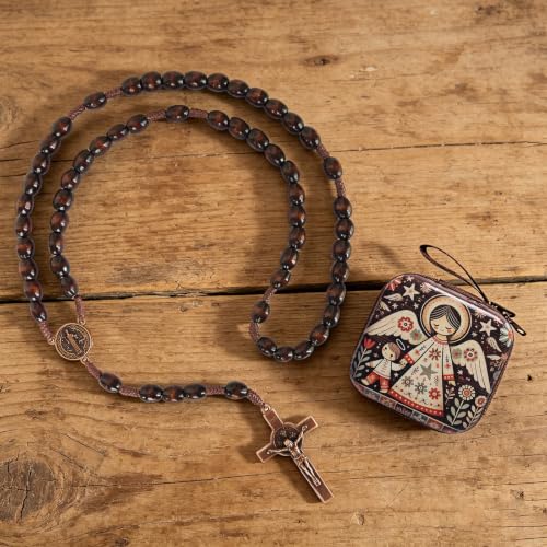 Catholic Rosary Beads, Rosarios Cross Pendant Decorative Prayer Box - color: Style-11