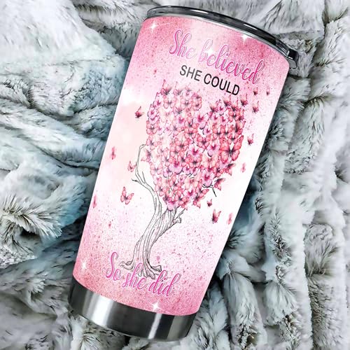 Class of 2026 Personalized Stainless Steel Tumbler 20 oz 30 oz – High School Graduation Insulated Travel Coffee Mug with Lid for Girls Women Seniors - color: Graduation 500