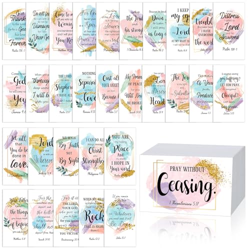 Estune 240 Pcs Bible Verse Cards bulk with Full Scripture, Novel Style - style: Novel Style