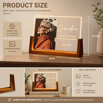 Custom Family Picture Frame,Personalized Gifts for Women Men Mom Dad - color: S10