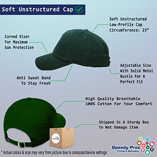 Soft Baseball Hat Embroidered Dad Hat Chaplain Cross Jesus God Christian Faith Men & Ladies Baseball Cap - color: Forest Green Design Only