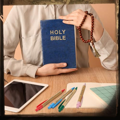 Cholemy 100 Pcs Christian Bible Verse Pens Jesus Inspirational, Colorful - color: Colorful
