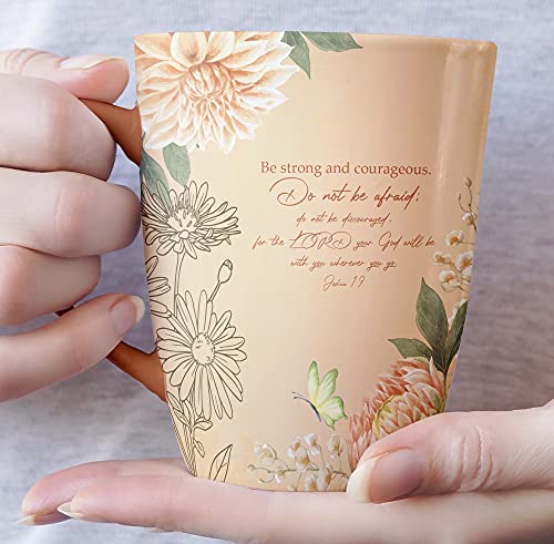 BTaT- Christian Coffee Cups, Set of 6, 12 oz, Bible Verse Mugs, Christian Mugs, Scripture Coffee Cups - size: 6 Count (Pack of 1)