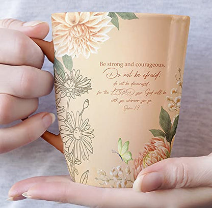 BTaT- Christian Coffee Cups, Set of 6, 12 oz, Bible Verse Mugs, Christian Mugs, Scripture Coffee Cups - size: 6 Count (Pack of 1)