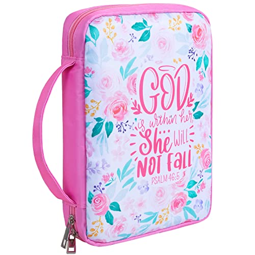 ICOSY Bible Cover, Church Bag for Women and Girls - color: Floral