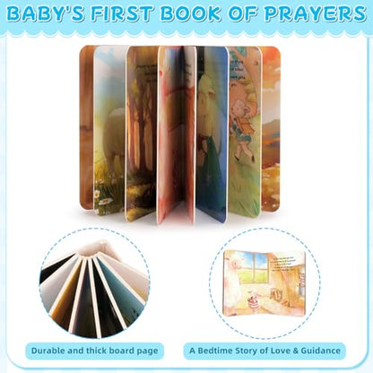 Baptism Gifts for Boys, Catholic Christening Gift Set for Baby Boys - color: BLUE