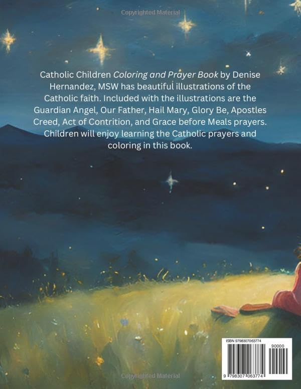 Catholic Children: Coloring and Prayer Book