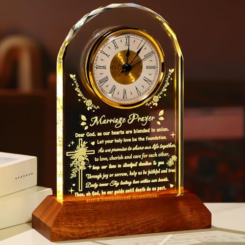 YWHL Marriage Prayer Wedding Gifts for Couple Engagement Bridal Shower Gift - color: Style 2