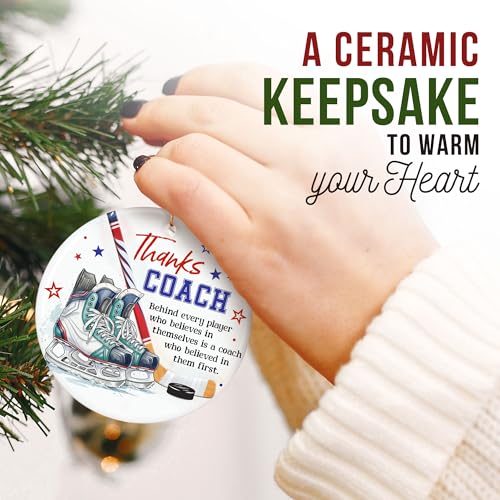 ZAGKOO Hockey Coach Ornament 2026, Coaches Christmas Ornament for Men,Women - color: Hockey Coach